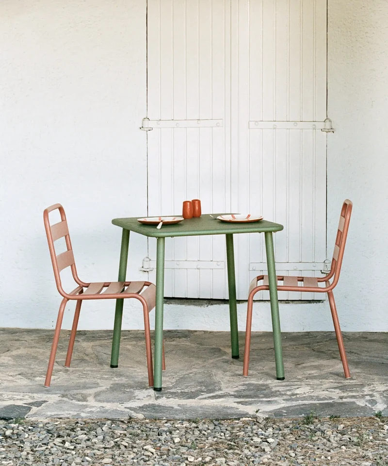 Silla de Jardín de Metal Bora