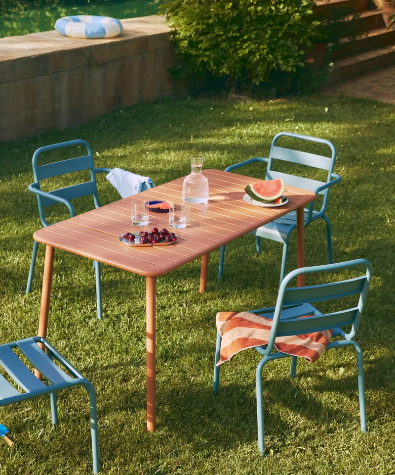 Silla de Jardín de Metal Bora