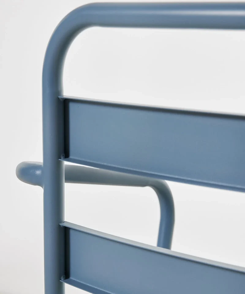 Silla de Metal con Reposabrazos Bora Arms
