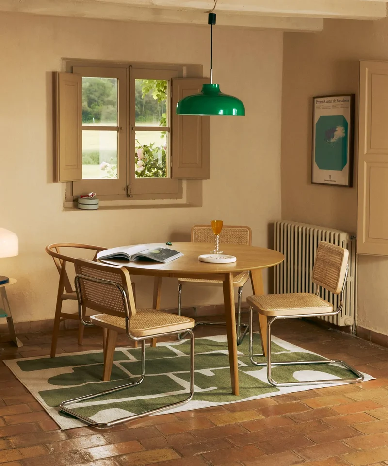 Silla de Comedor de Madera y Metal Candy