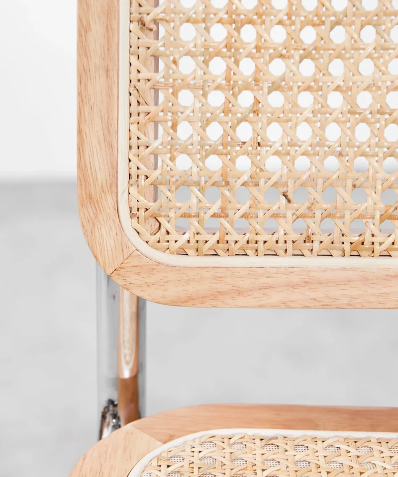 Silla de Comedor de Madera y Metal Candy