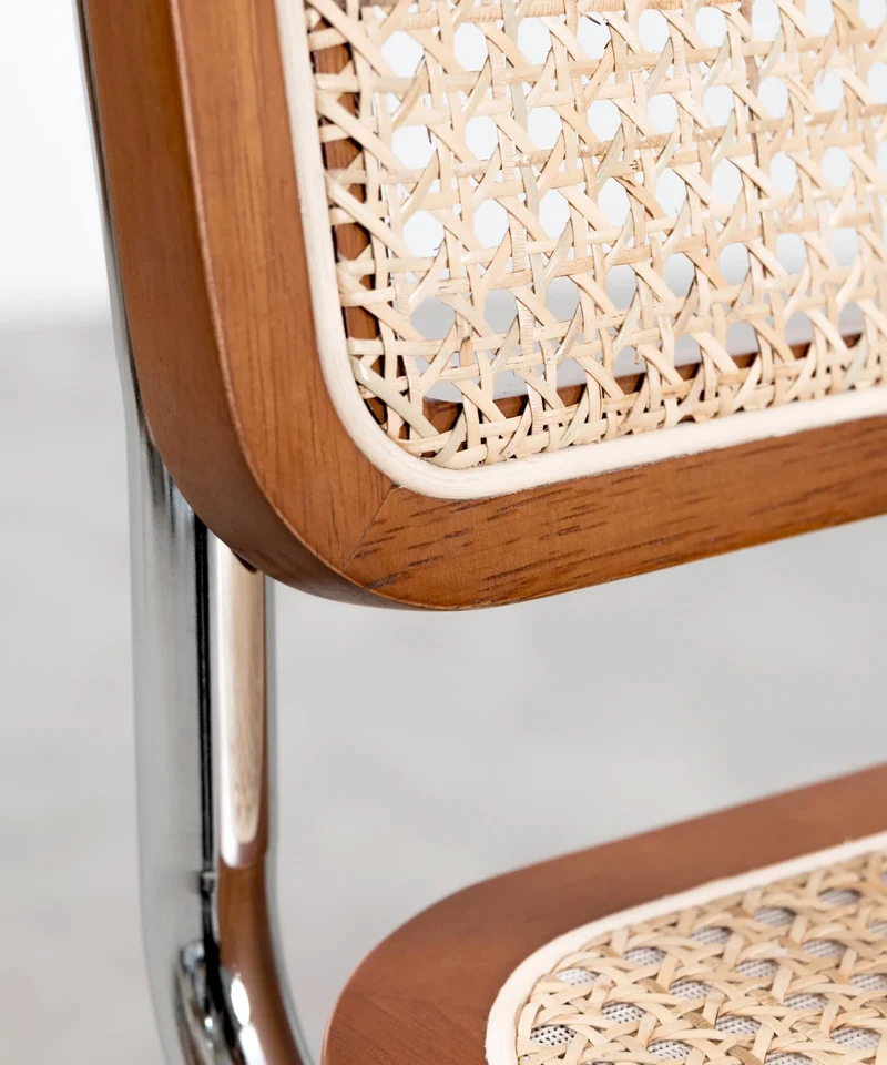 Silla de Comedor de Madera y Metal Candy