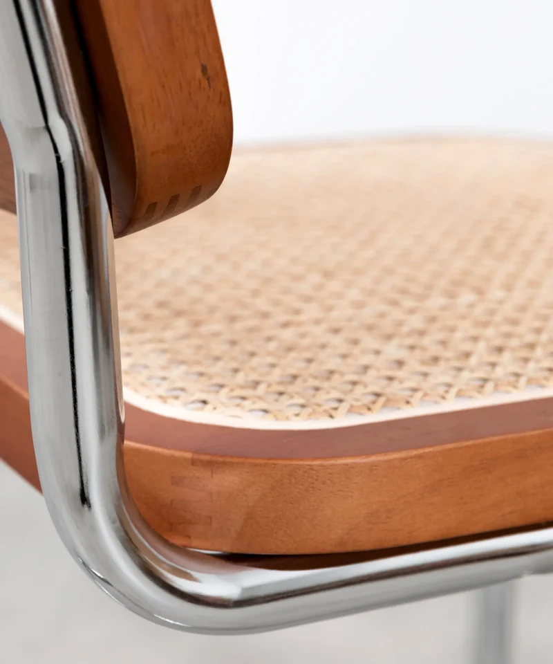 Silla de Comedor de Madera y Metal Candy
