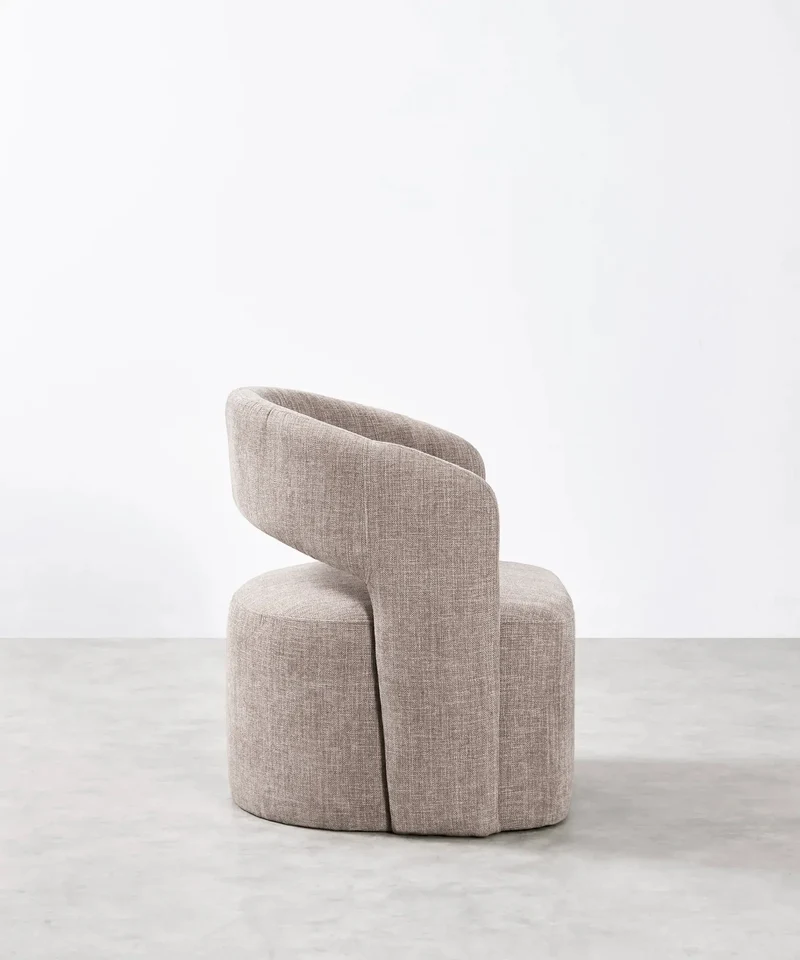 Sillón Tapizado con Reposabrazos Naya