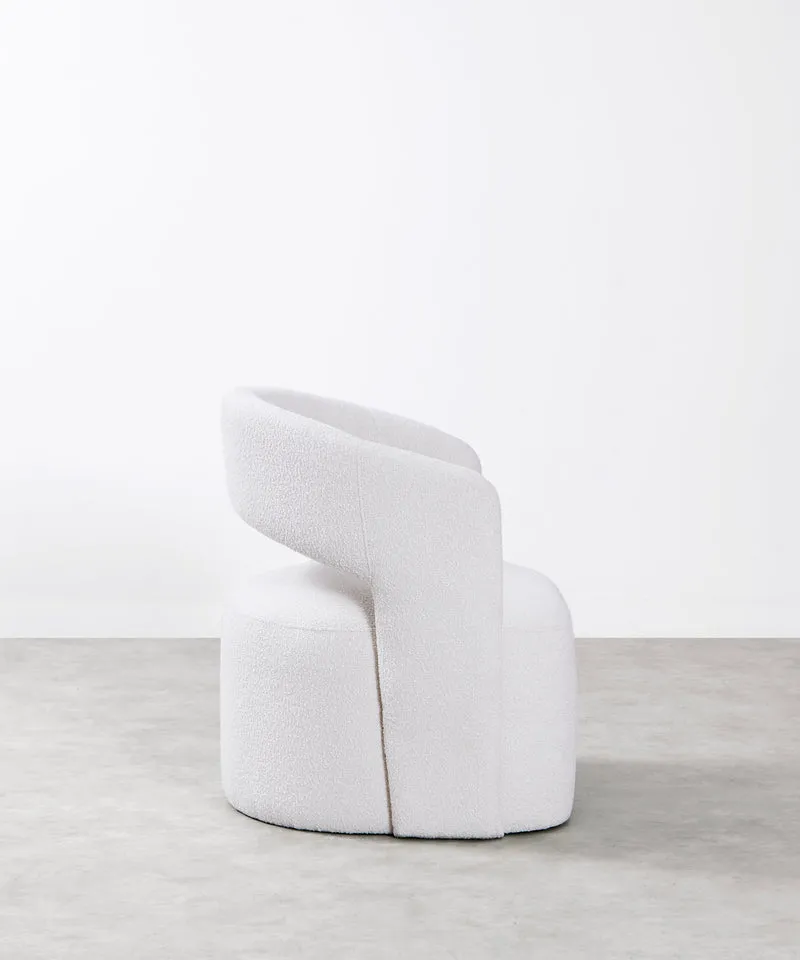 Sillón Tapizado con Reposabrazos Naya