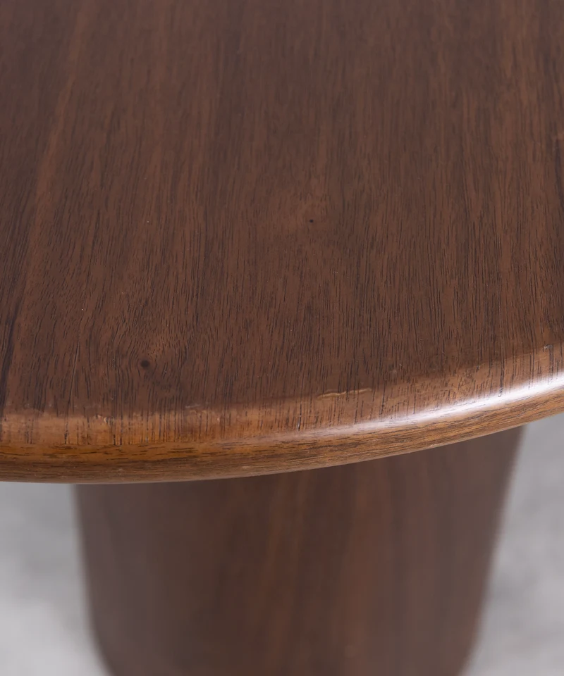 Mesa de Centro Redonda en Madera Aisha (80 cm)