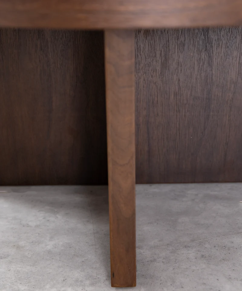 Mesa de Centro Redonda en Madera Takaya (80 cm)