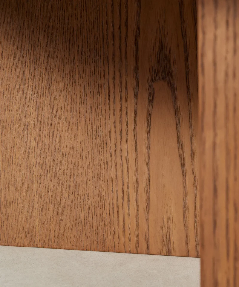 Mesa de Centro Redonda en Madera Takaya (80 cm)