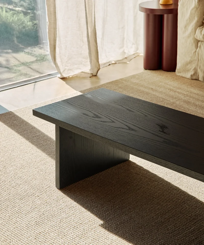 Mesa de Centro Rectangular en Madera Tokyo (120x45 cm)