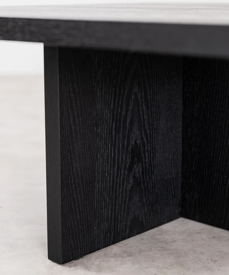 Mesa de Centro Cuadrada en Madera Nara (80x80 cm)