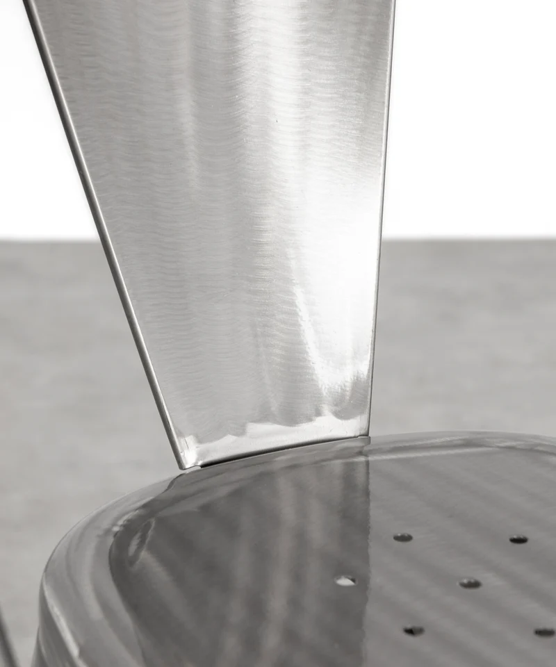 Silla de Comedor de Metal con Reposabrazos Tolik