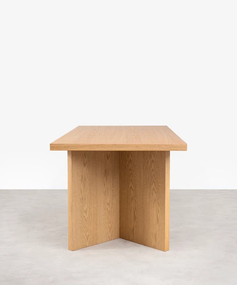 Mesa de Comedor Rectangular en Madera Gaia (210x100 cm)