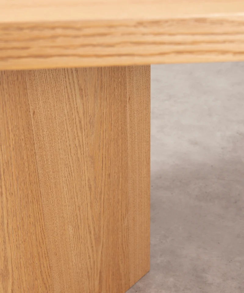 Mesa de Comedor Rectangular en Madera Gaia (210x100 cm)