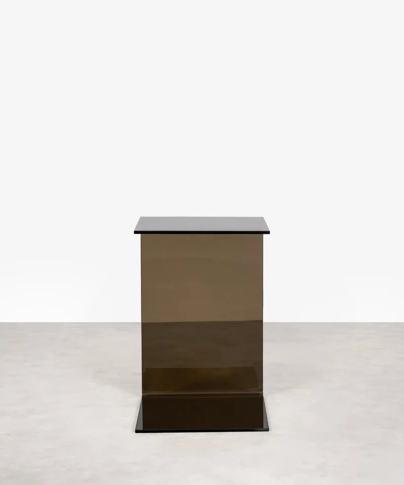 Mesa Auxiliar de Cristal Templado Tossa