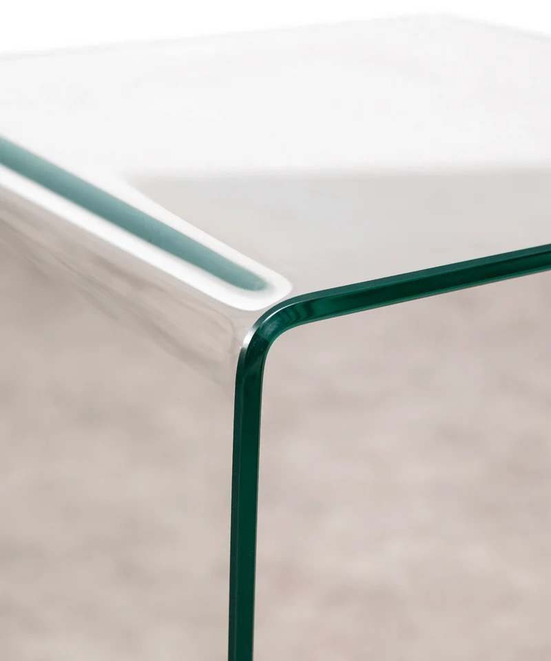 Mesa Auxiliar de Cristal Templado Tossa