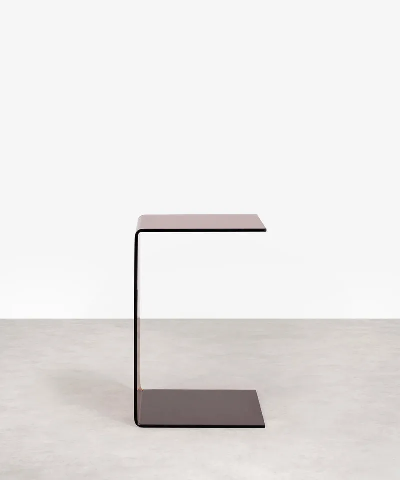 Mesa Auxiliar de Cristal Templado Tossa