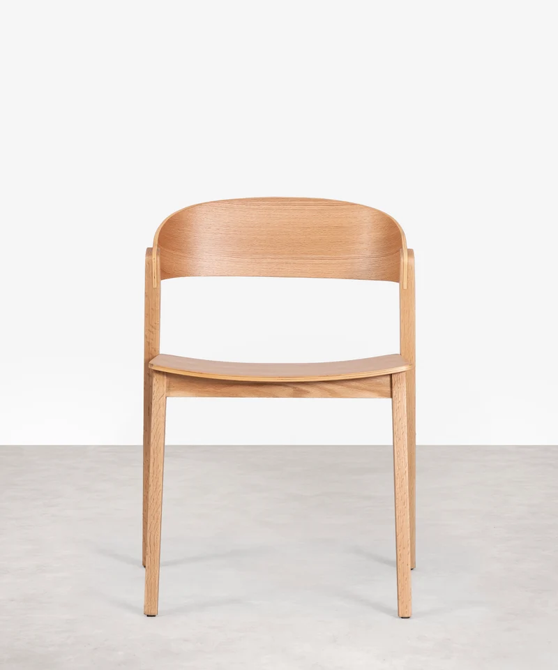 Silla de comedor en Madera con Reposabrazos Renzo