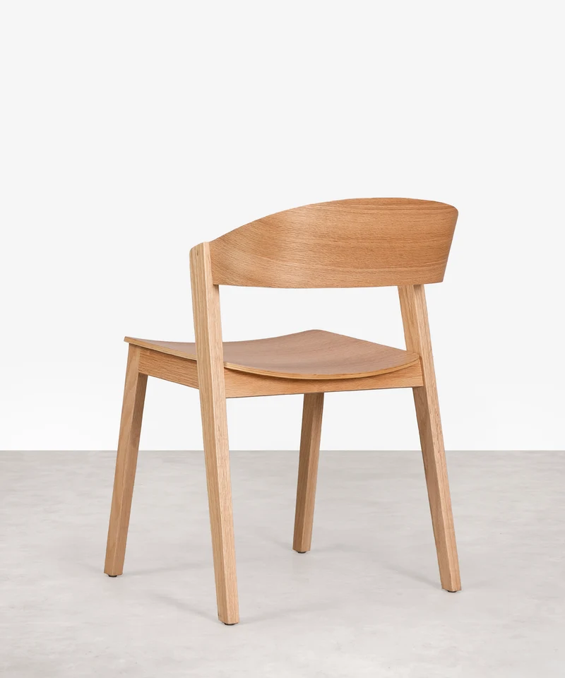 Silla de comedor en Madera con Reposabrazos Renzo