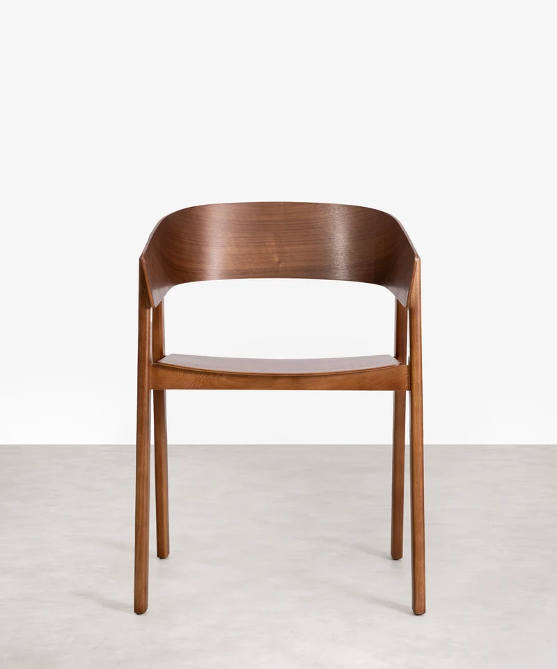 Silla de comedor en Madera con Reposabrazos Isabella