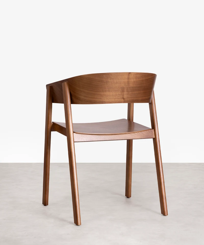 Silla de comedor en Madera con Reposabrazos Isabella