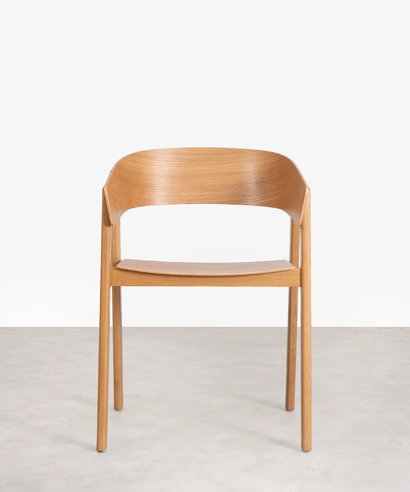 Silla de comedor en Madera con Reposabrazos Isabella