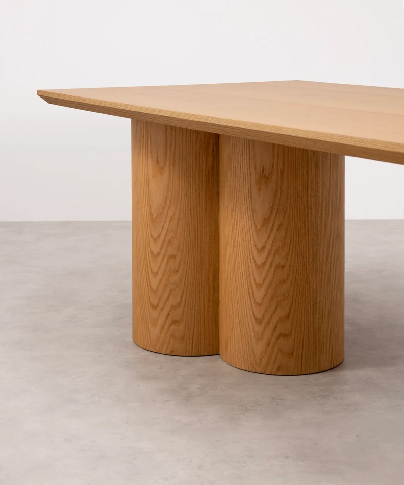 Mesa de Comedor Rectangular en Madera Agatha (210x100 cm)