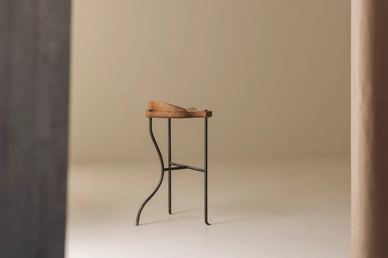 Rare 'Noah' Stool by Nigel Coates for SCP, 1988