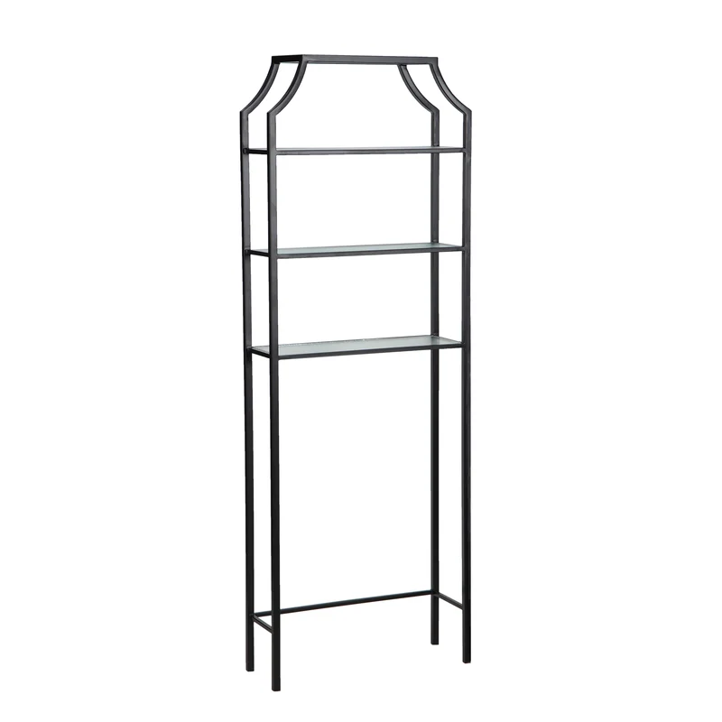 Etagere 4 etageres ouvertes en verre | Salem