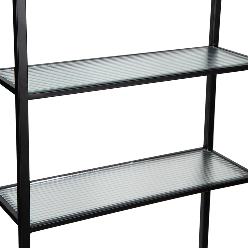 Etagere 4 etageres ouvertes en verre | Salem