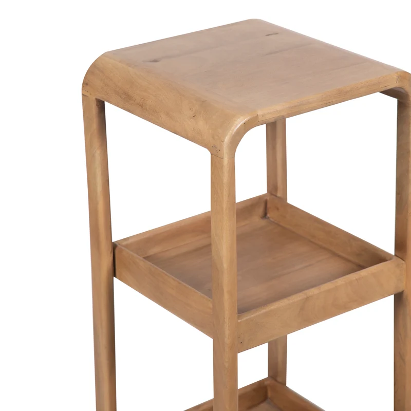 Etagere 3 niveaux | Acacia Eruco Pecan