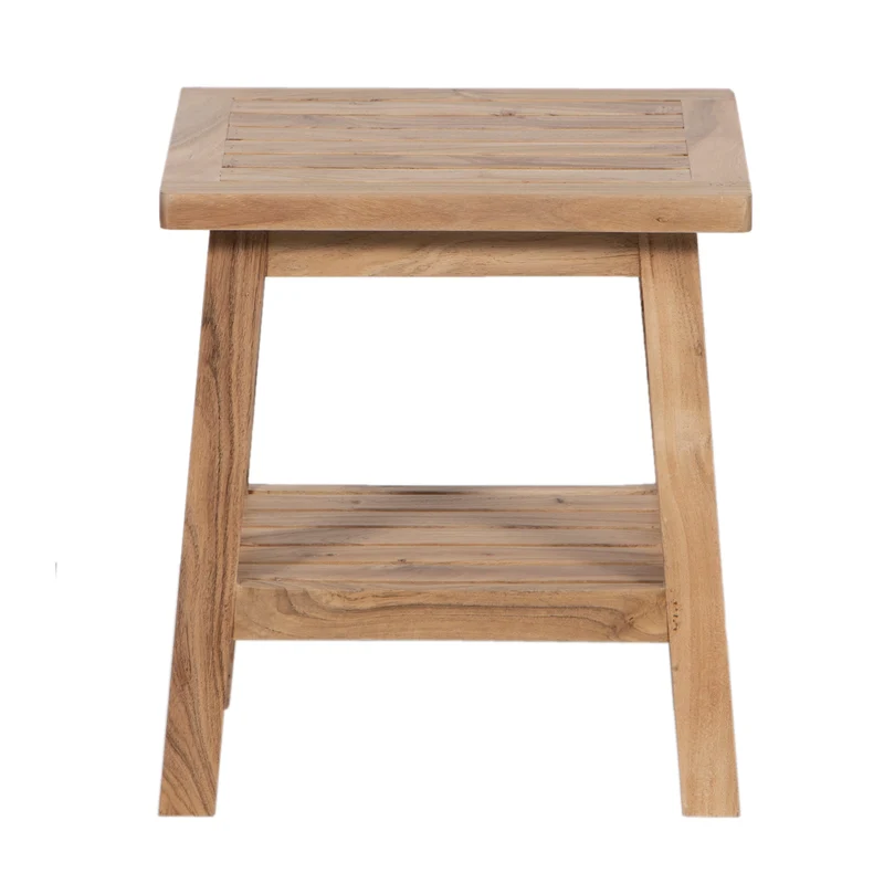Tabouret avec etagere | Acacia Terra