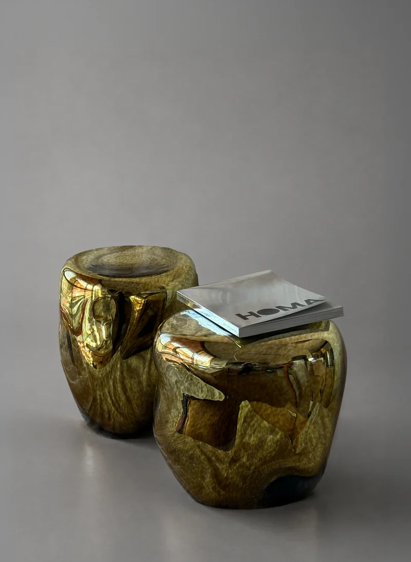 Wave Stool/Side Table Collection