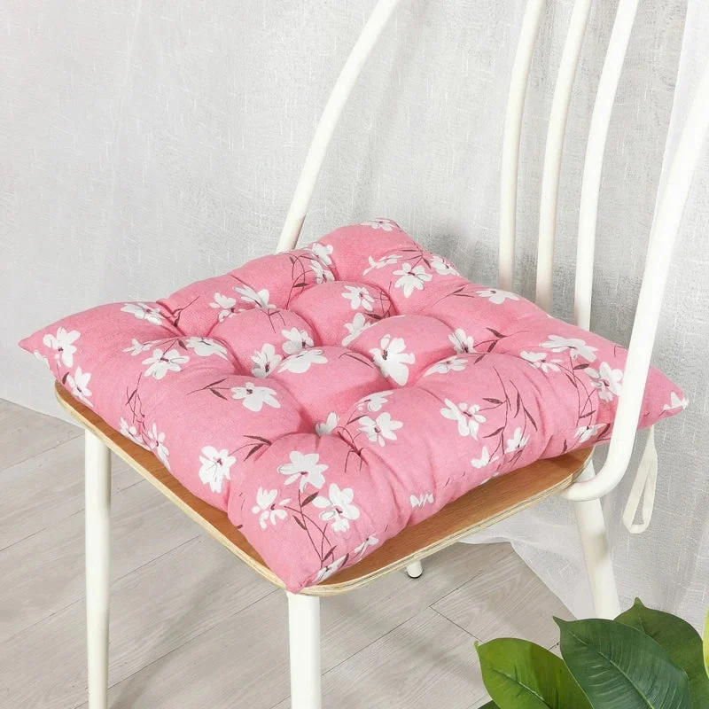 Galette de Chaise Rose Floral