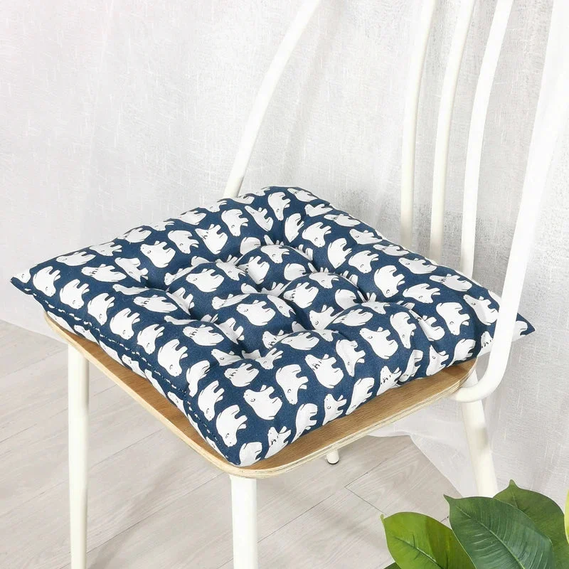 Galette de Chaise Imprimé éléphant
