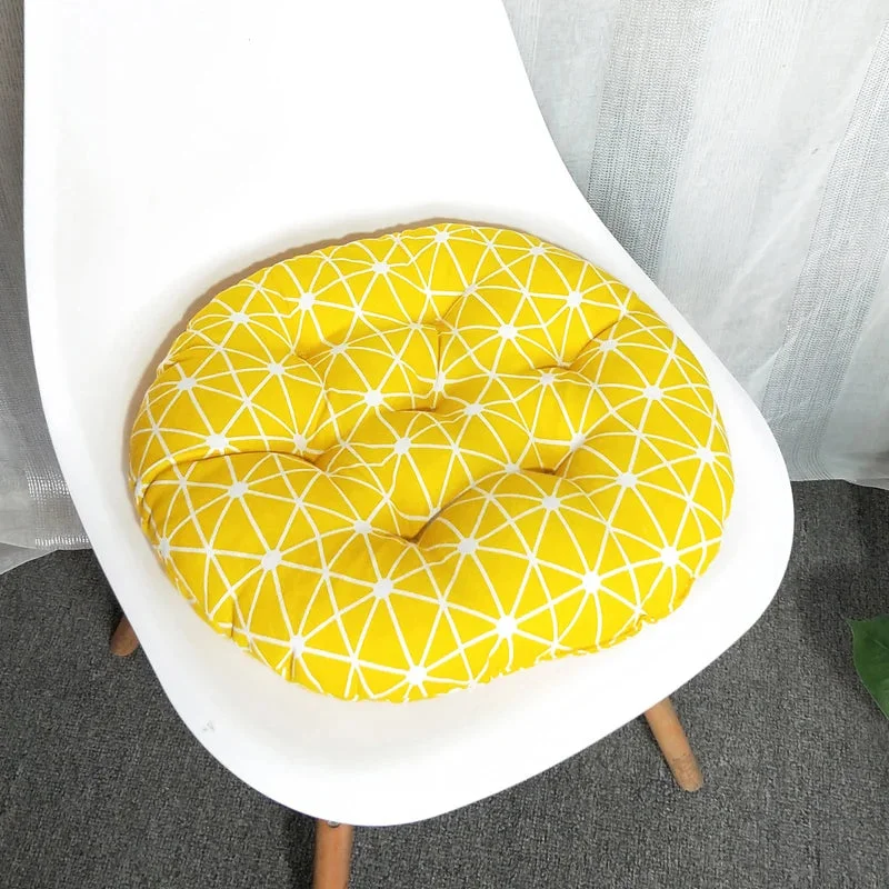Galette de Chaise Jaune Soleil