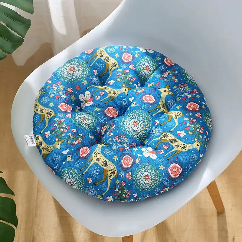 Galette de Chaise Ronde Coton 45 cm