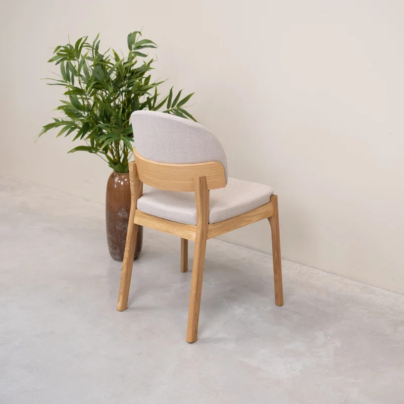 Lot de 2 ou 4 chaises en chêne massif « Astrid » | NordicStory