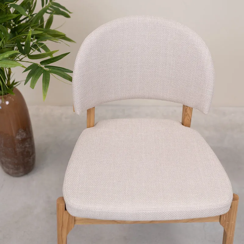 Lot de 2 ou 4 chaises en chêne massif « Astrid » | NordicStory