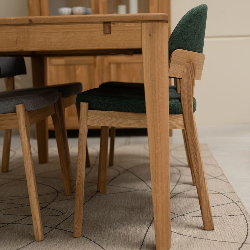 Lot de 2 ou 4 chaises en chêne massif « Astrid » | NordicStory