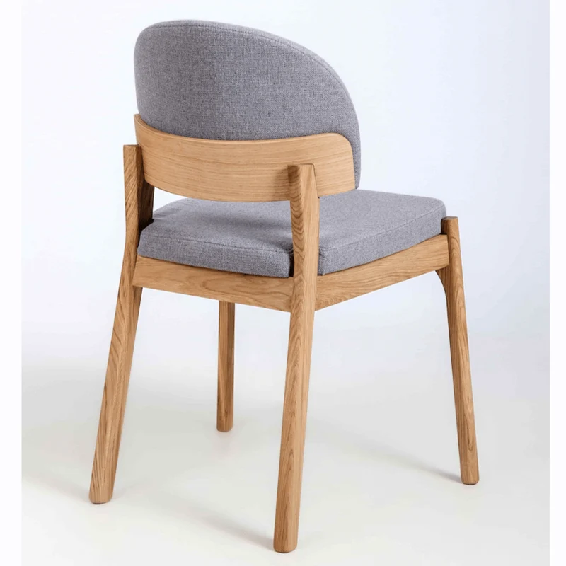 Lot de 2 ou 4 chaises en chêne massif « Astrid » | NordicStory