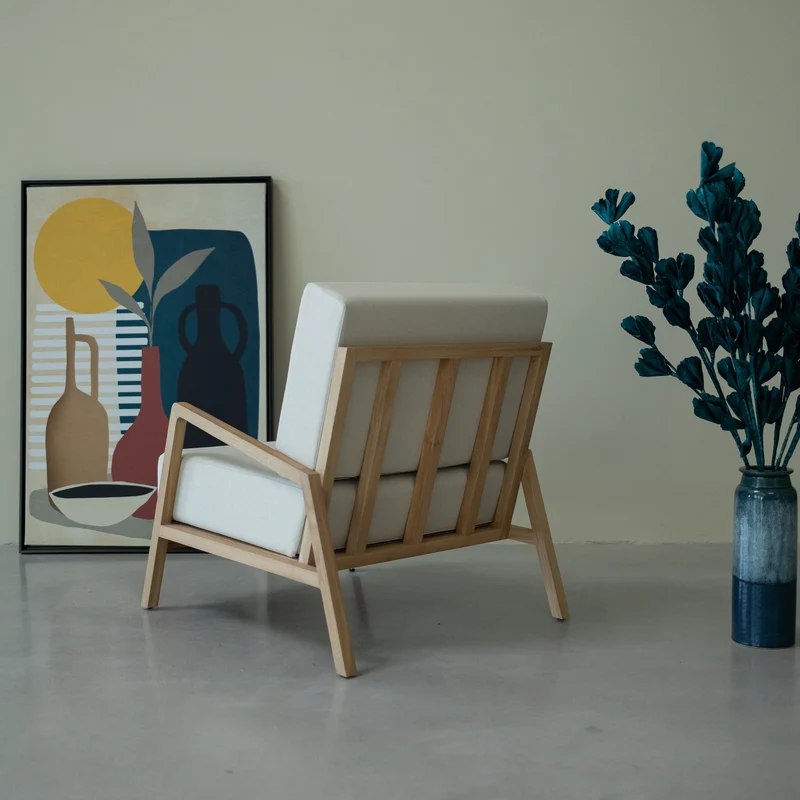 Fauteuil en bois massif SWEDEN | NordicStory