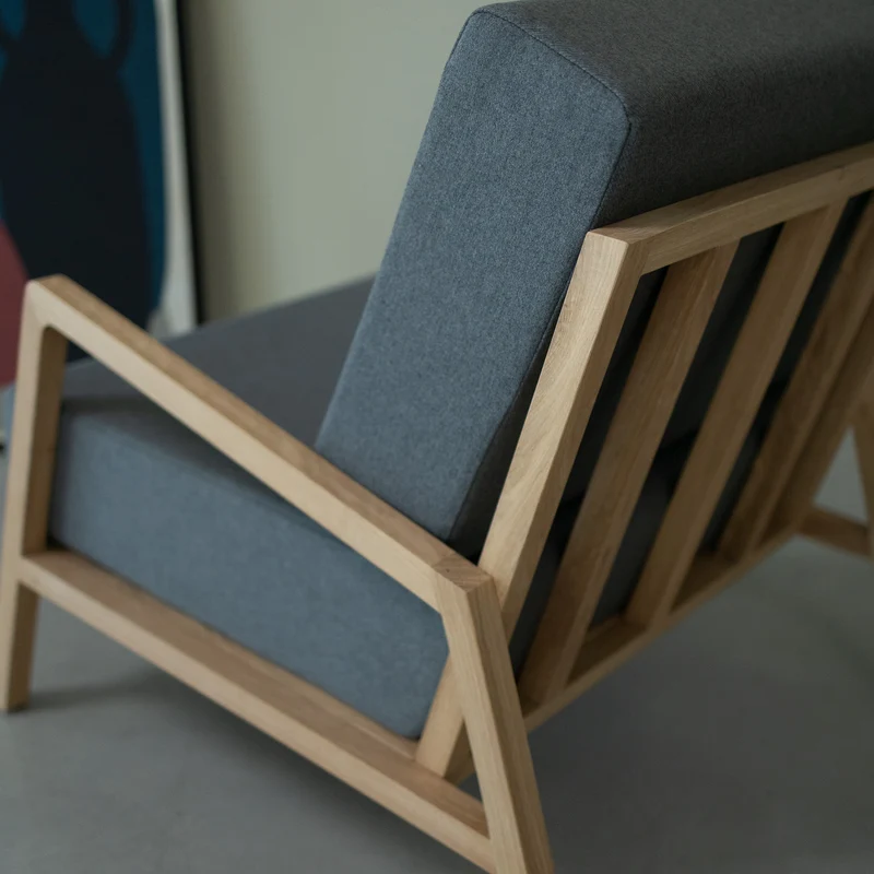 Fauteuil en bois massif SWEDEN | NordicStory
