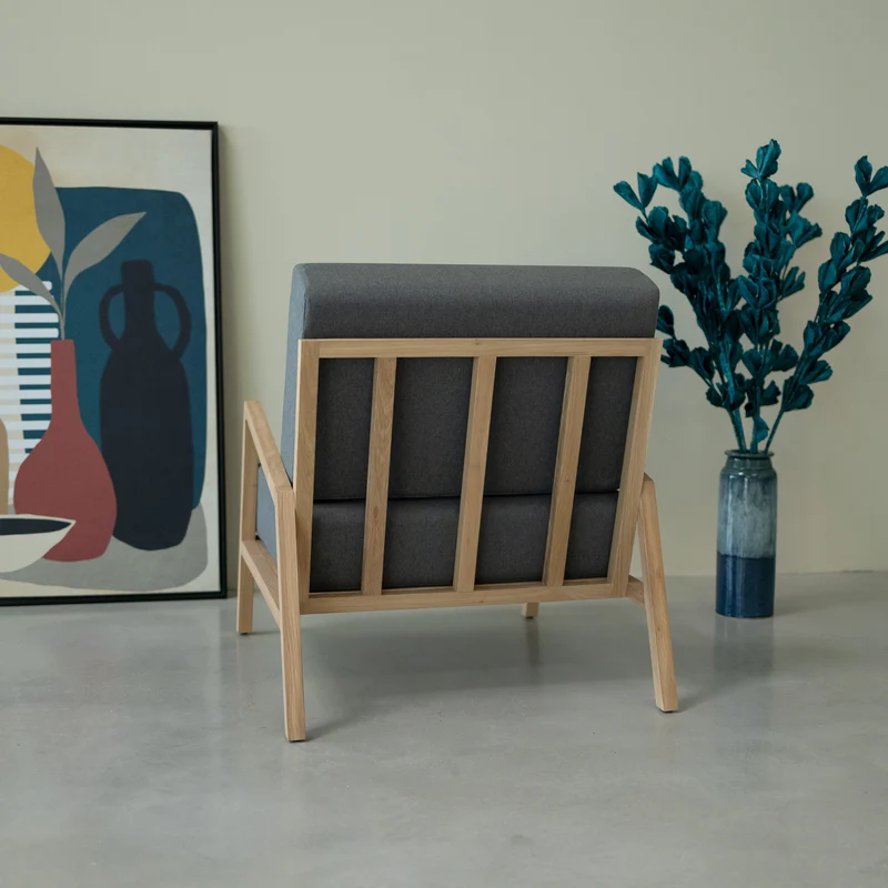 Fauteuil en bois massif SWEDEN | NordicStory