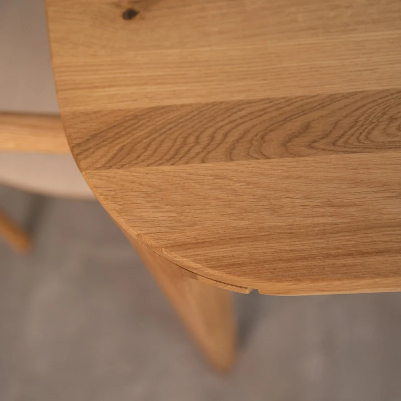 Table de salle à manger extensible en chêne massif IKONA | VESKOR