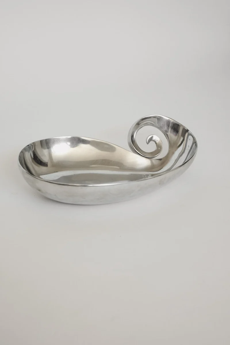 Elegant Aluminium Spiral Dish