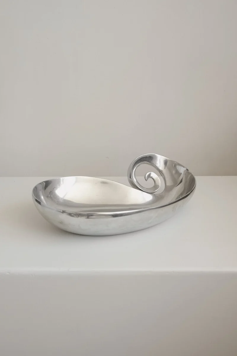 Elegant Aluminium Spiral Dish