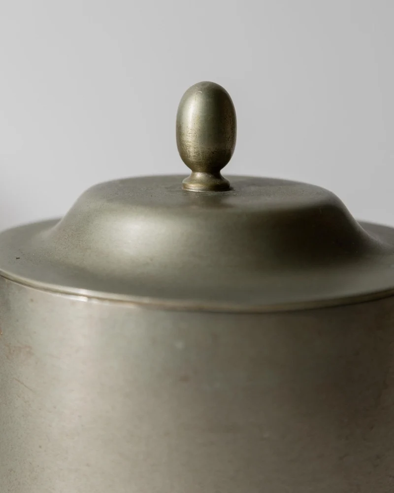 1950s Silver Plated Lidded Box