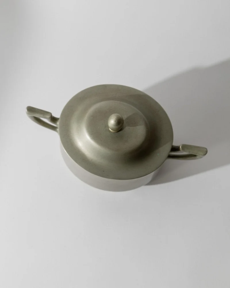 1950s Silver Plated Lidded Box