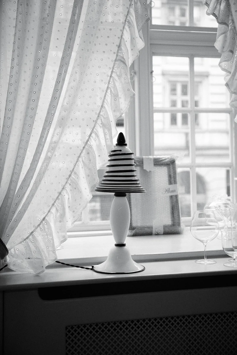 Rosenborg Murano Glass Table Lamp