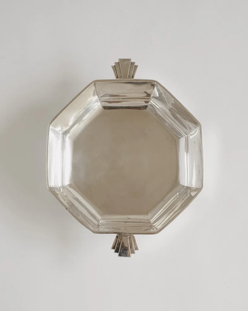 Art Deco Geometry Dish